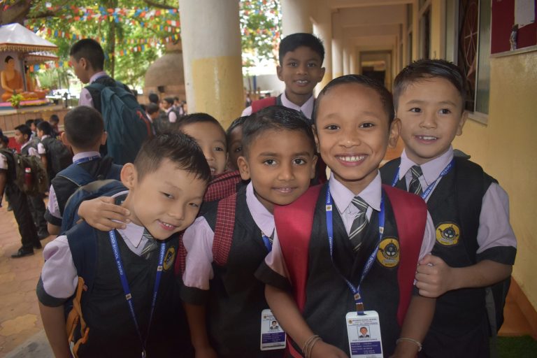  Mahabodhi Schulkinder